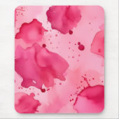 Abstrakt Rosa auf Rosa Mousepad (Vorne)