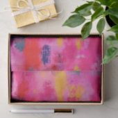 Abstrakt rosa, fröhlich und lebendig seidenpapier (Geschenk)