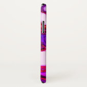 Abstrakt rosa Geodmuster Case-Mate iPhone Hülle (Hinten/Rechts)