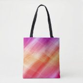 Abstrakt rosa geometrischer Hintergrund Tasche (Vorderseite)