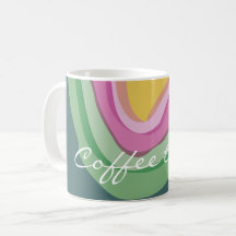 Abstrakt rosa grüne Wasserfarbe