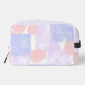 Abstrakt rosa, Lila und Lavendel Waschbeutel (Rückseite)