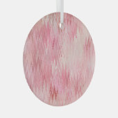 Abstrakt-rosa-Mosaikbild Ornament Aus Glas (Vorderseite Rechts)