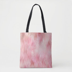 Abstrakt-rosa-Mosaikbild Tasche