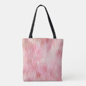 Abstrakt-rosa-Mosaikbild Tasche (Rückseite)