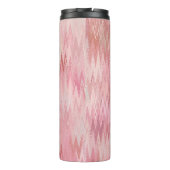 Abstrakt-rosa-Mosaikbild Thermosbecher (Rückseite)