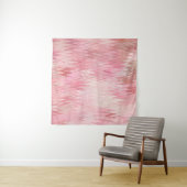 Abstrakt-rosa-Mosaikbild Wandteppich (Beispiel (Horizontal))