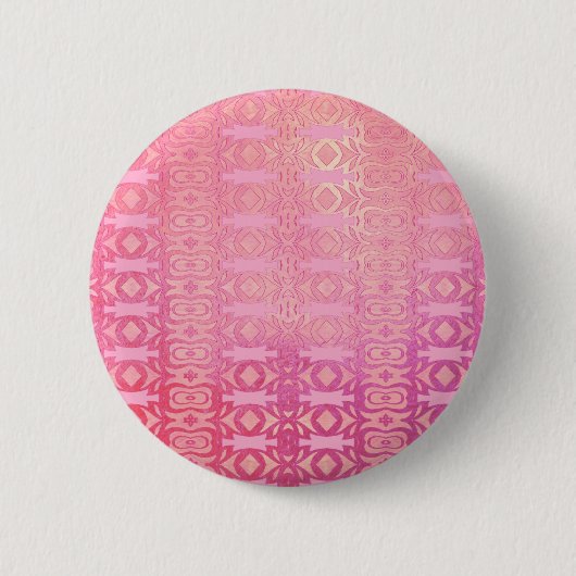 abstrakt rosa Muster Button (Vorderseite)