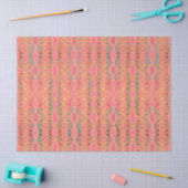 abstrakt rosa Muster Seidenpapier (Basteln)