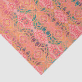 abstrakt rosa Muster Seidenpapier (Detail)