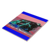 Abstrakt rosa Shipwrack Fliese (Seite)