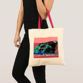 Abstrakt rosa Shipwrack Tragetasche (Vorderseite (Produkt))