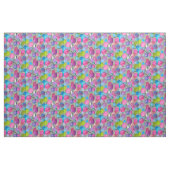 Abstrakt rosa Sommerbaumkunst Stoff (Fat Quarter (45,7 x 55,9 cm))