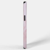 Abstrakt rosa Texturmor iPhone Hülle (Rechte Seite)