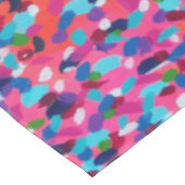 Abstrakt rosa tischdecke (Schrägansicht)