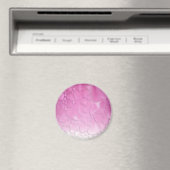 abstrakt rosa und weiße Herzen Magnet (In Situ (Geschirrspüler))