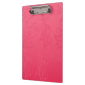 Abstrakt rosa Zwischenablage Klemmbrett (Links)