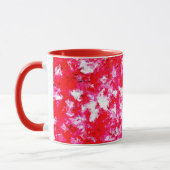 Abstrakt Rot und Rot Tasse (Links)
