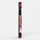 Abstrakt Rote Blume Elegante Moderne Case-Mate iPhone Hülle (Hinten/Rechts)