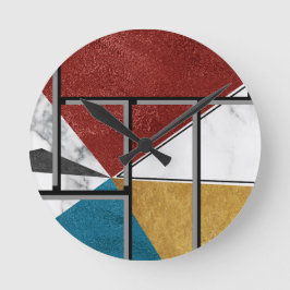 Abstrakt Runde Wanduhr