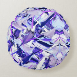 abstrakt rundes kissen