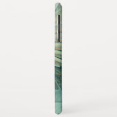 Abstrakt Sage Green Fantasy Blume Fraktal Kunst Case-Mate iPhone Hülle (Hinten/Links)