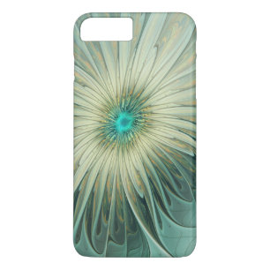Abstrakt Sage Green Fantasy Blume Fraktal Kunst Case-Mate iPhone Hülle