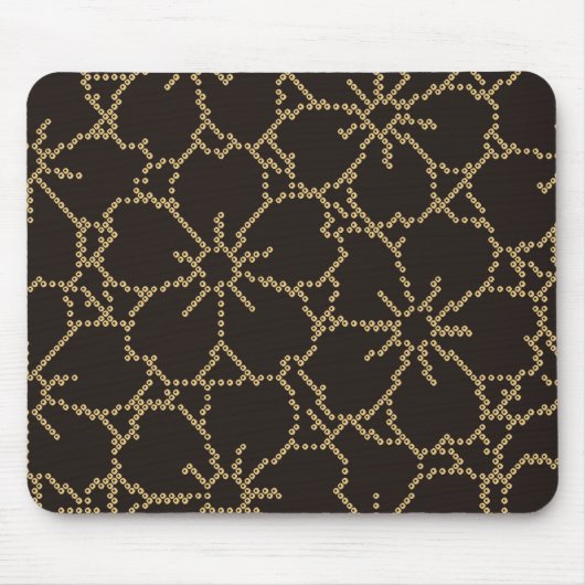 Abstrakt Sakura Japanisch Floral Kimono Mousepad (Vorne)