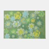 Abstrakt salzige Aquarellmalerei Fußmatte (Vorderseite)