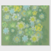 Abstrakt salzige Aquarellmalerei Geschenkpapier (Flach)