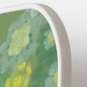 Abstrakt salzige Aquarellmalerei Pickleball Schläger (Linke Seite)