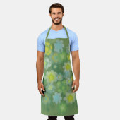 Abstrakt salzige Aquarellmalerei Schürze (Getragen)