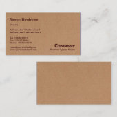 Abstrakt - Sammelpack Visitenkarte (Vorne/Hinten)