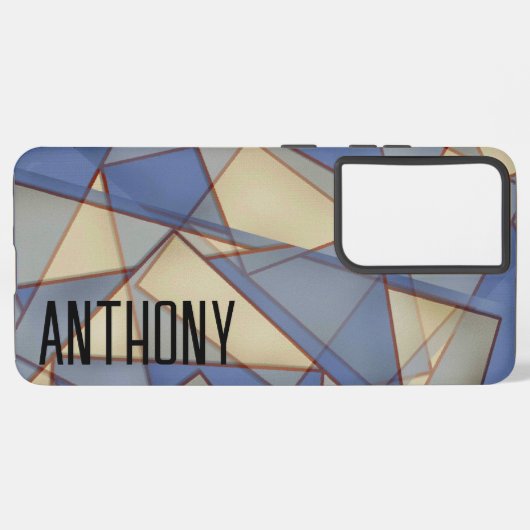 Abstrakt Samsung Galaxy Case Hülle (Rückseite (Horizontal))