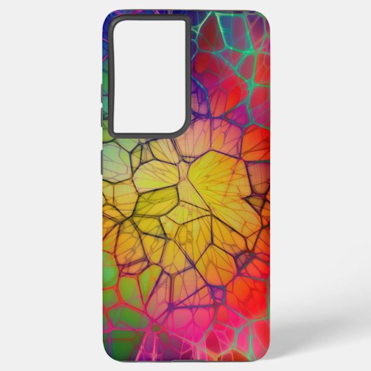 Abstrakt Samsung Galaxy Hülle (Rückseite)