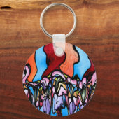 Abstrakt Schlüsselanhänger (Vorderseite)