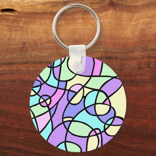 Abstrakt Schlüsselanhänger (Vorderseite)
