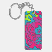 Abstrakt Schlüsselanhänger (Vorderseite links)