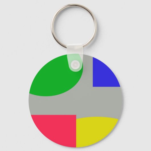 Abstrakt Schlüsselanhänger (Vorderseite)