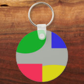 Abstrakt Schlüsselanhänger (Vorderseite)