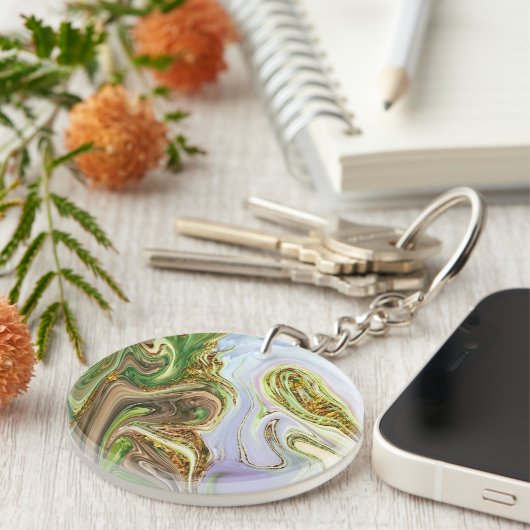 abstrakt schlüsselanhänger (Vorderseite rechts)