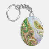 abstrakt schlüsselanhänger (Vorderseite links)