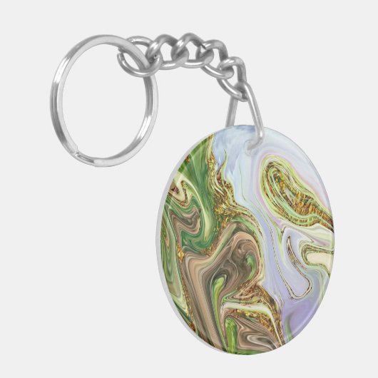 abstrakt schlüsselanhänger (Vorderseite links)