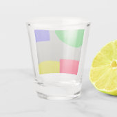 Abstrakt Schnapsglas (Rückseite)