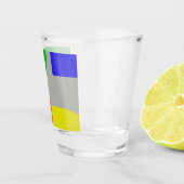 Abstrakt Schnapsglas (Rechts)