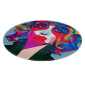 Abstrakt Schneidebrett (Ecke)