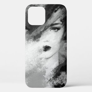 Abstrakt schöne Frau. Modellierung. ac Case-Mate iPhone Hülle