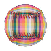Abstrakt schottisch Kariert Baseball (Vorderseite)