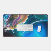 Abstrakt Schreibtischunterlage (Tastatur & Maus)