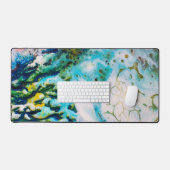 Abstrakt Schreibtischunterlage (Tastatur & Maus)